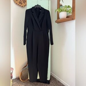 Express Blazer Jumpsuit, Black, Size 8, New With Tags